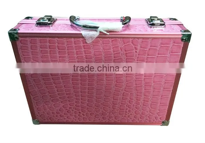 HX-S7710 crocodile Pink aluminum tool cases