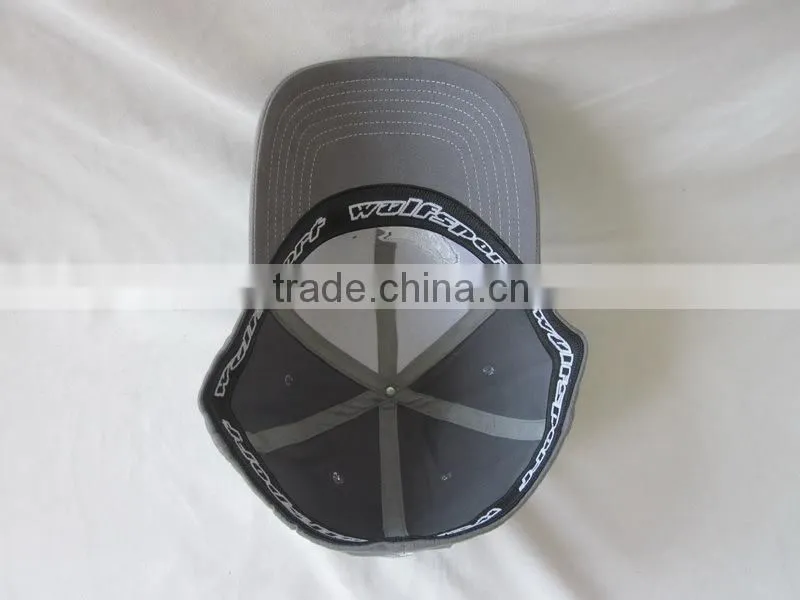 100% spandex cotton fabric golf cap