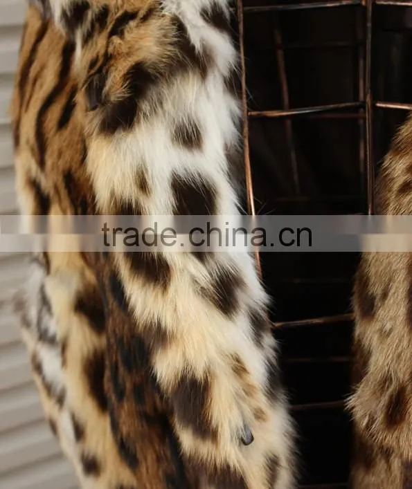 2015 new arrival rex rabbit fur long vest for women RV12