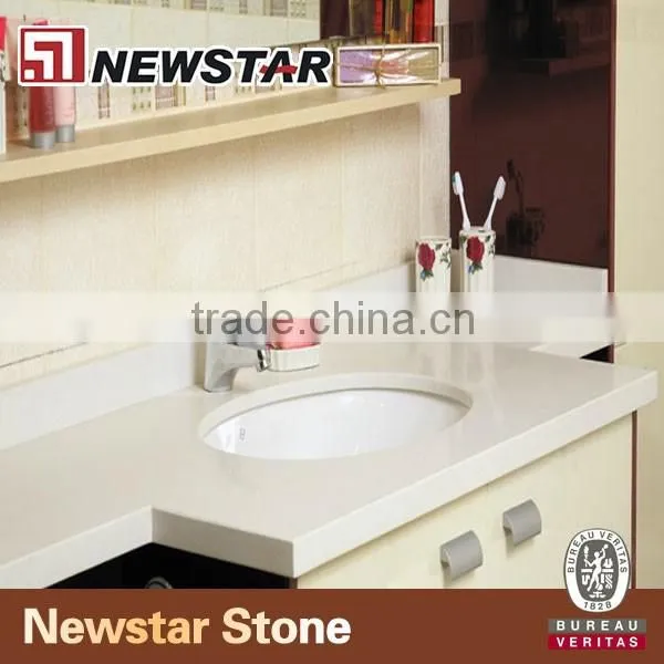 Newstar hotsell white quartz vanity tops
