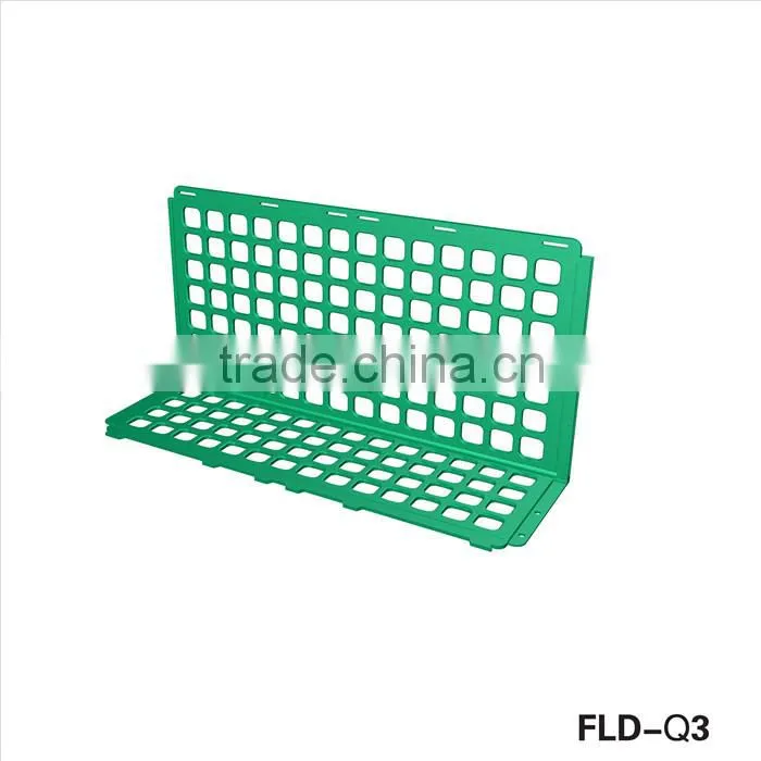 High quality plastic fruit fence supermarket fruit vegetable display rack