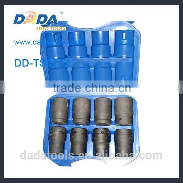 DD-TS0712 8pcs 1" Drive Socket Set,Socket Wrench,Auto Repair Hand Tool