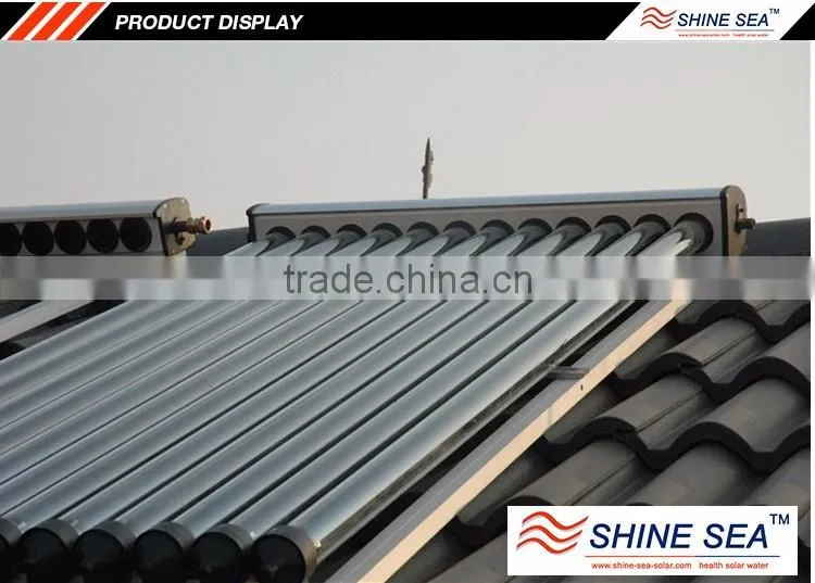 best selling heat pipe solar collector for swimming pool