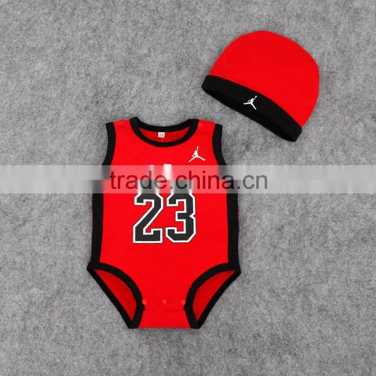 New Infant clothing Thin sport ball cotton Baby jordan Coverall Baby Clothes