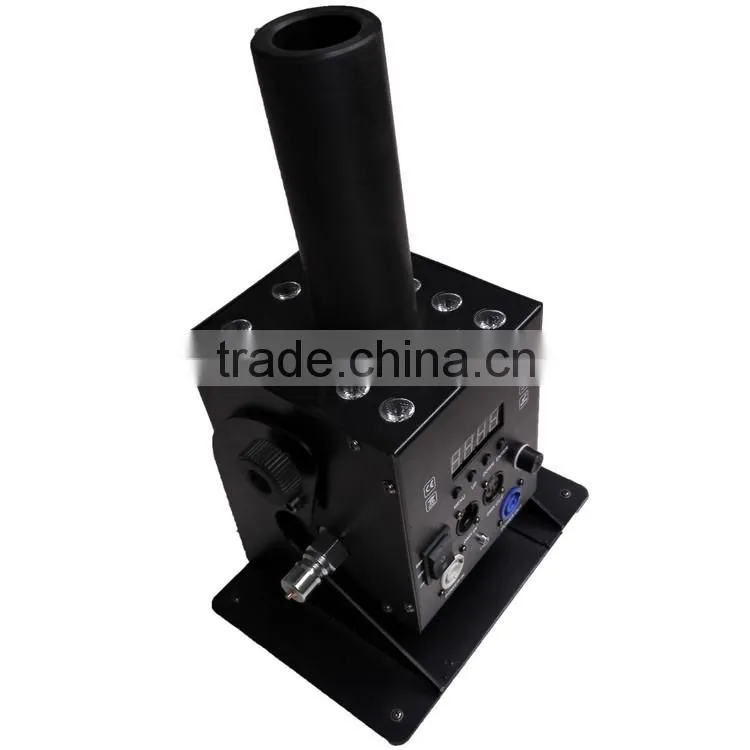 Three Years Warranty Stage Special Effect DMX512 Cryo FX Blast CO2 Cannon Column 3in1 RGB 12x3w LED Mini CO2 Jet Fog Machine