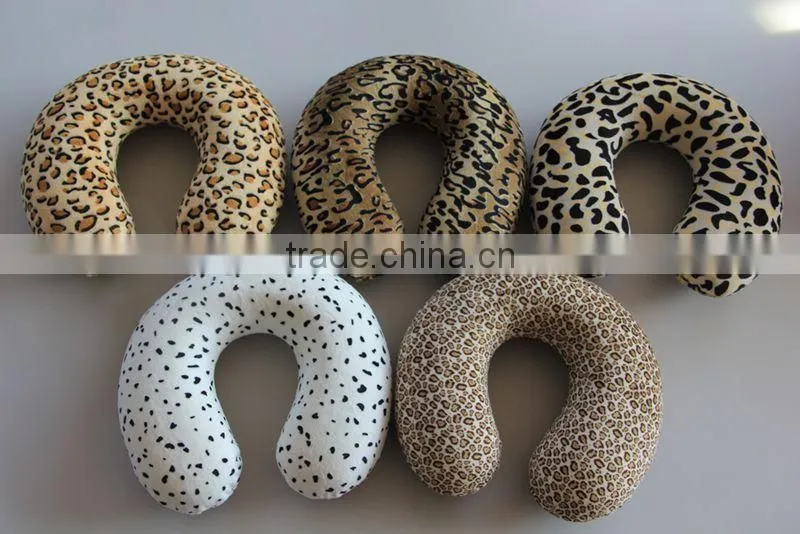 Leopard Print Travel U Shape Neck Pillows