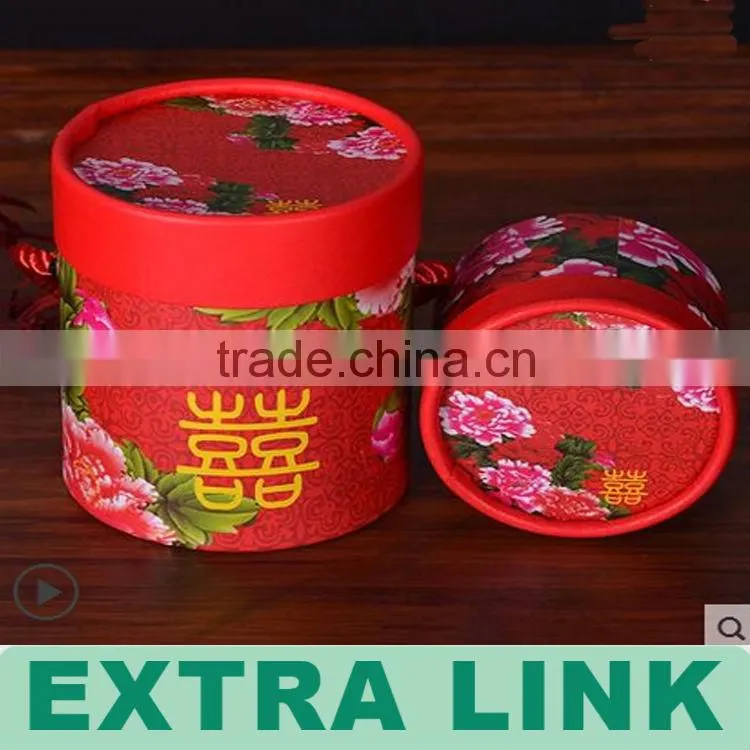 Luxury lucky red Candy Cookie Chocolate food use Paper Packaging wedding Display Boxes