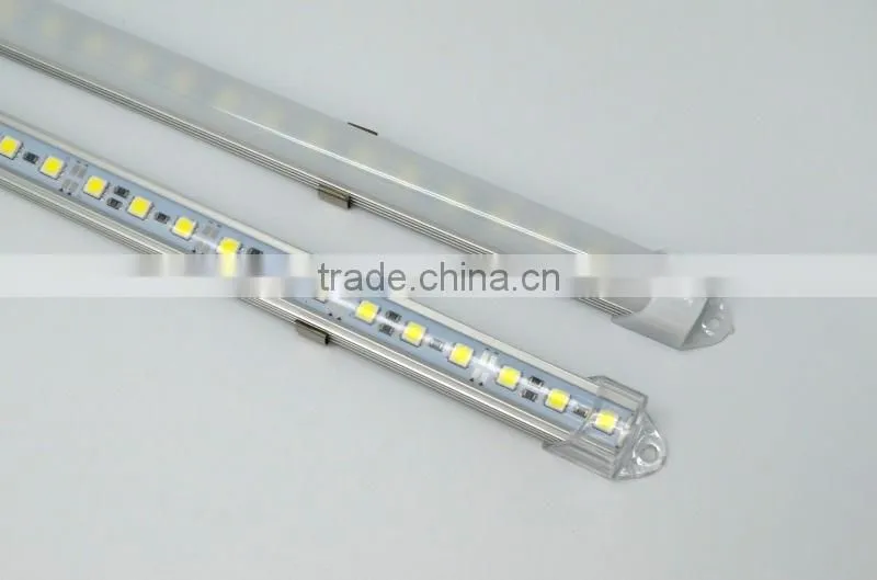 Waterproof Frost Cover Metal Cap DC12V 50cm 5050 SMD 36Leds/50cm Led Rigid Bars Strip light Bulbs Aluminum Slot