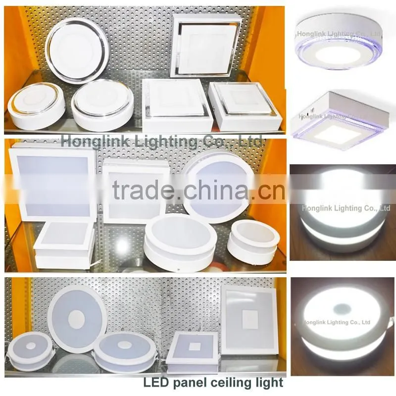 CE RoHS and TUV certificated 6w 9w 12w ceiling recessed LED panel light
