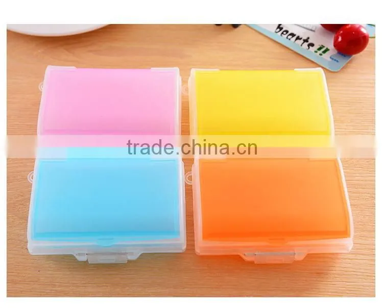2016 Stylish Plastic Clear Pill Box