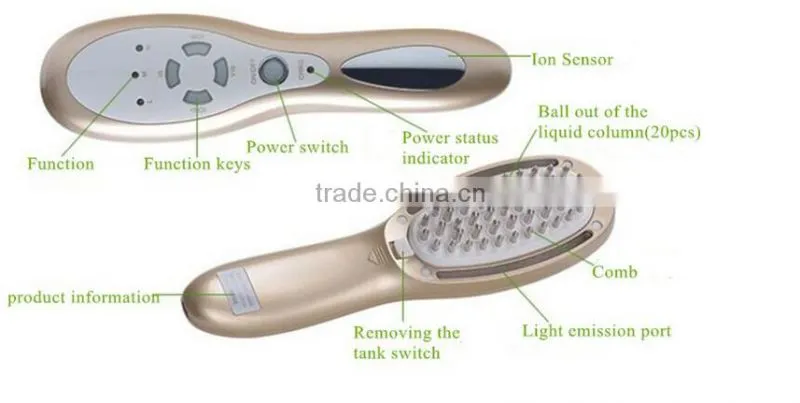 scalp massager machine & comb vibrating electric hair scalp massager hair straightening comb