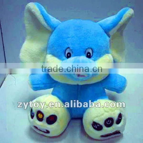 Musical Plush Elephant Toys OEM
