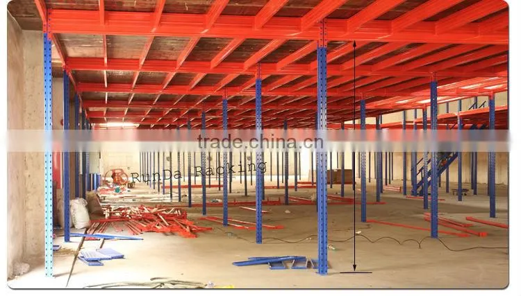 warehouse multi tier mezzanine rack