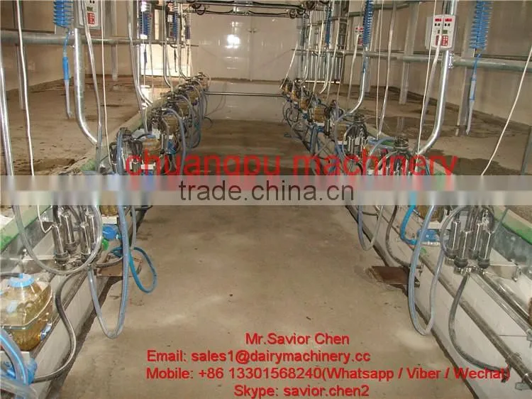 Dairy Farm Electronic Milking Parlor System For Cow