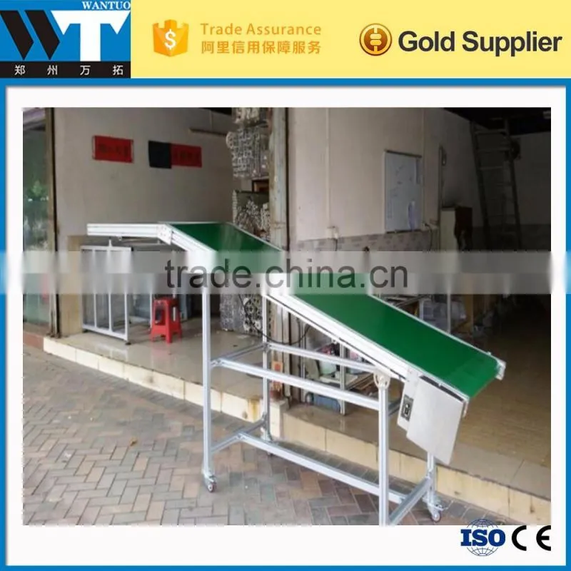 Mini aluminium alloy flat pvc green conveyor belts price