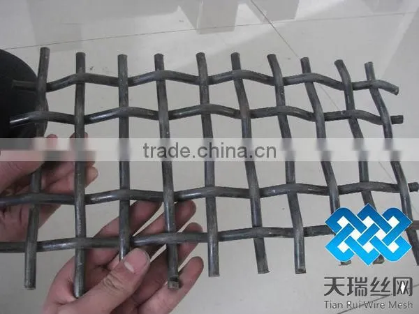 stainless steel crimped woven wire mesh