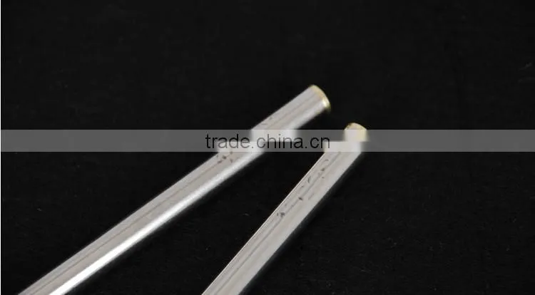 2016 New Design High Quality Outdoor Reusable Custom Titanium Stainless Steel Chopsticks with Logo