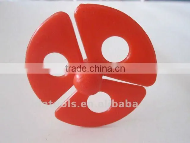 Plastic impeller paint mixer