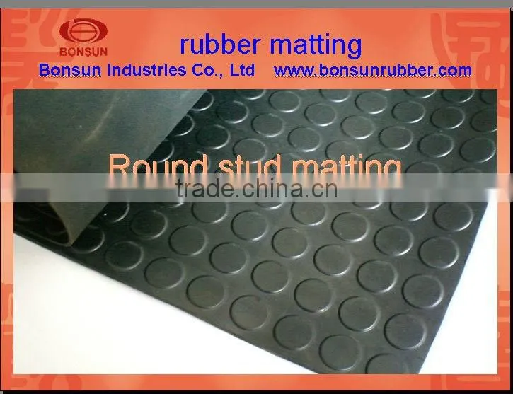 from 3mm to 6mm thickness flooring rubber mat