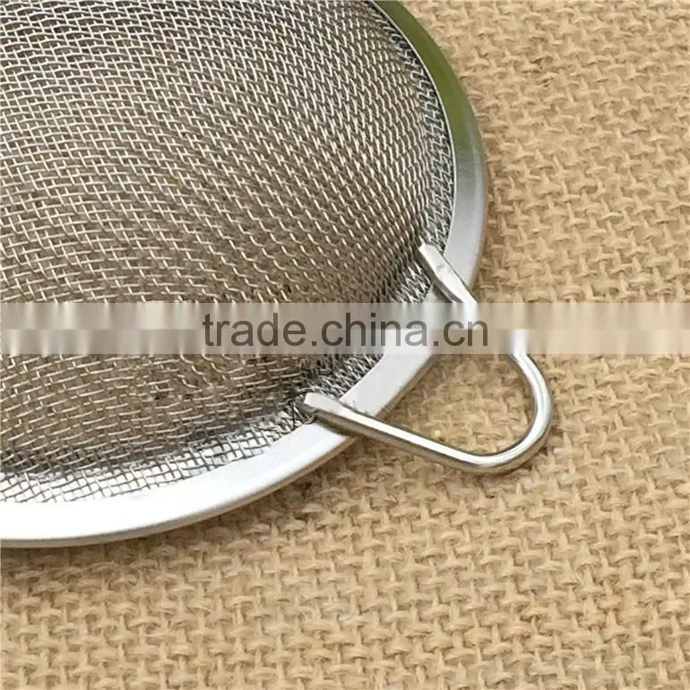 stainless steel wire mesh kitchen cooking deep frying basket chicken frying basket fried basket