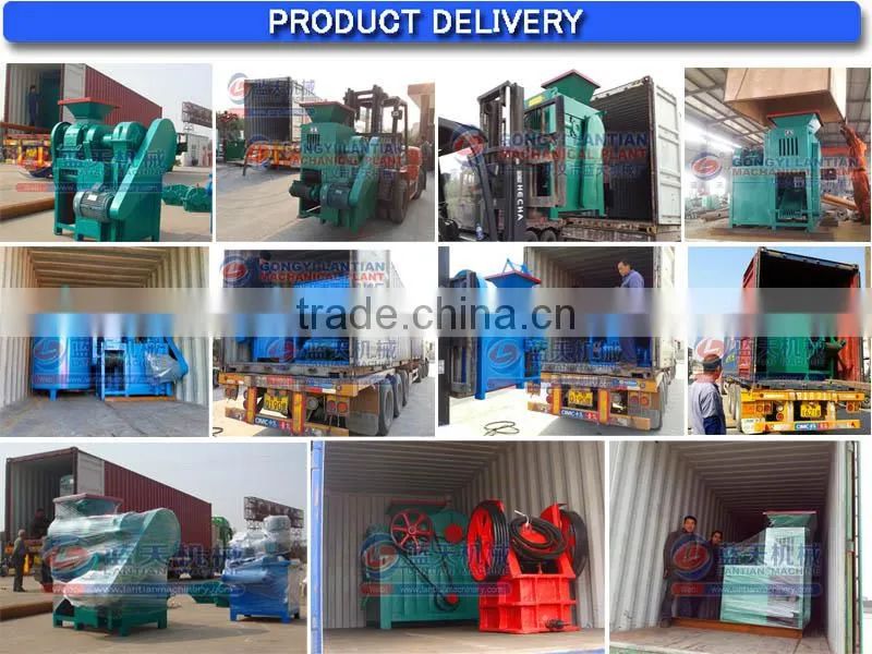 Four roller double press zinc powder ball press machine