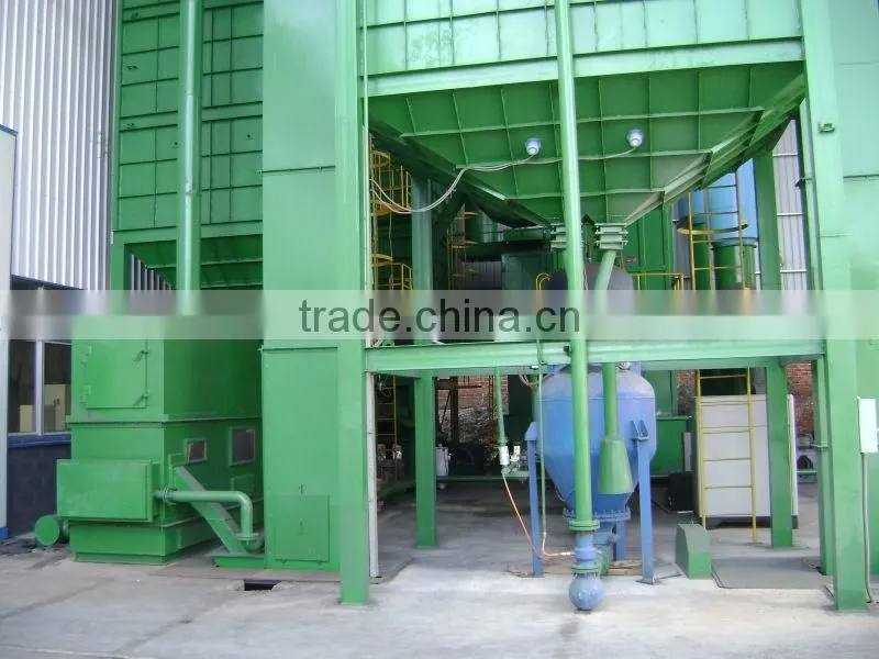 iron castings production line/foundry resin sand moulding equipments