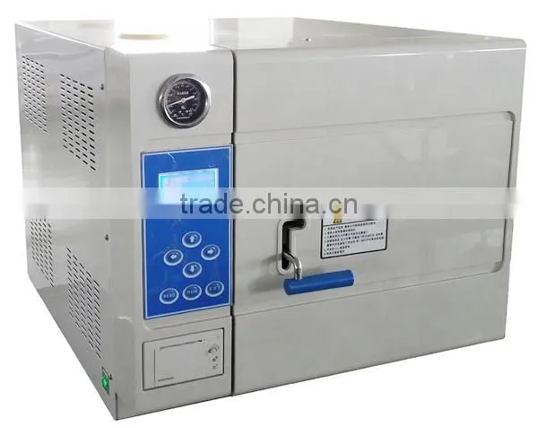 LCD display dental autoclave sterilizer with BOWIE DICK test and printer