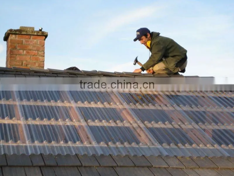 Clear Corrugated Sheet,Transparent Plastic Sheet,Roof Tile
