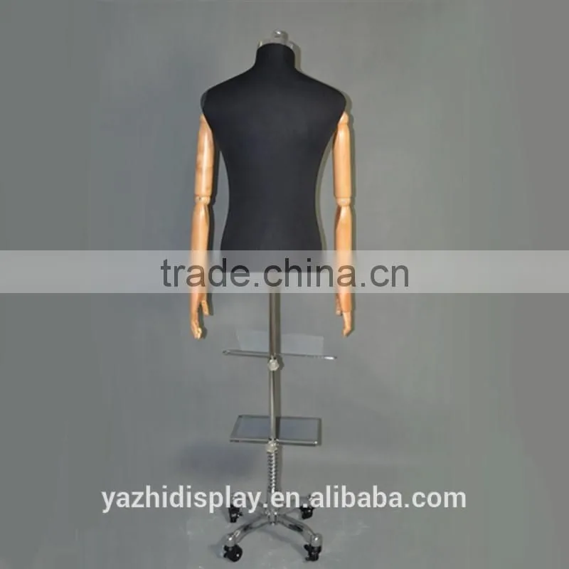 Fashion high quality male tailor mannequin for boutique suit display