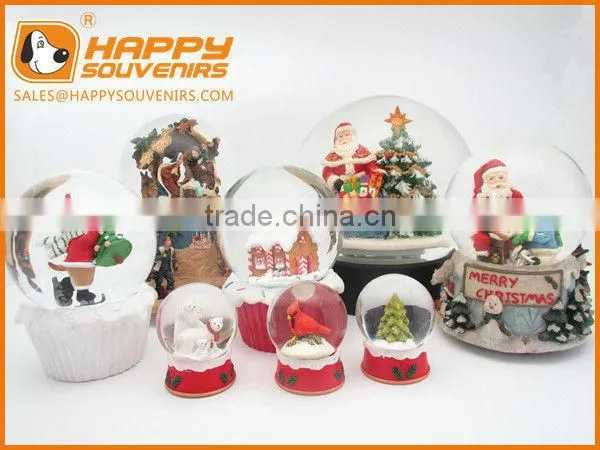 Custom Funny Animals Plastic Resin Snow Globes For wholesale