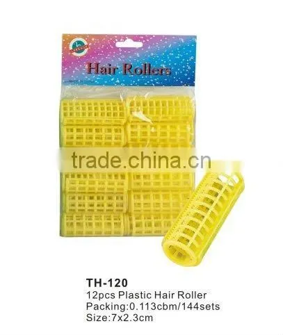 plastic hair roller