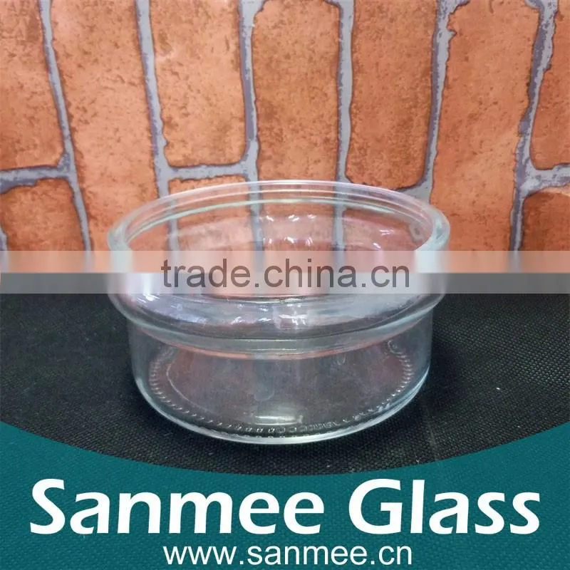 Promotional Wholesale Cheap Glass Candy Bowls with Lid