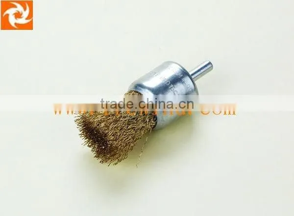abrasive wire end brush