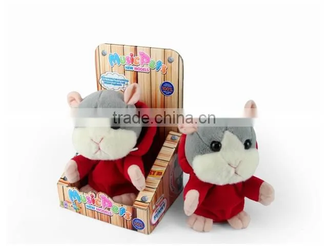 cute bear hot plush bo singing christmas toys with EN71