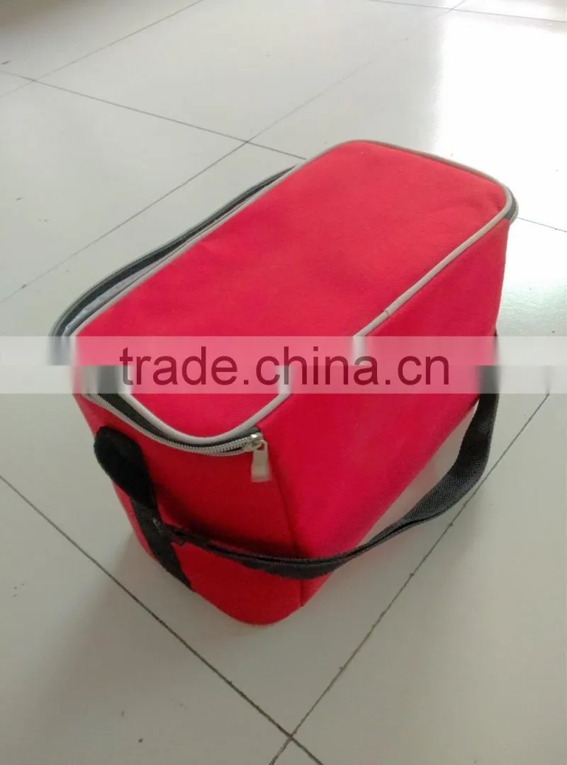 Custom Printed Logo frozen food insulated cooler bag