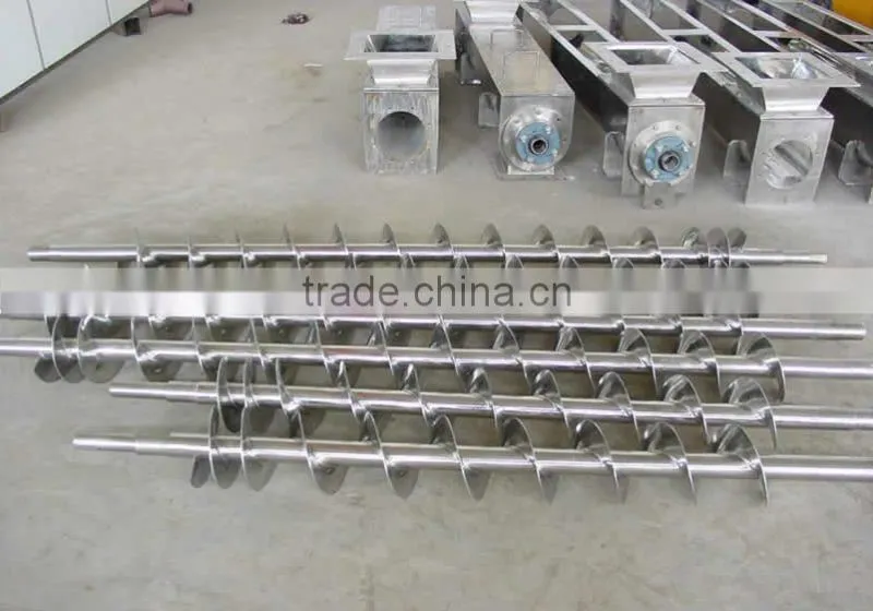 Endless cold rolled screw flight