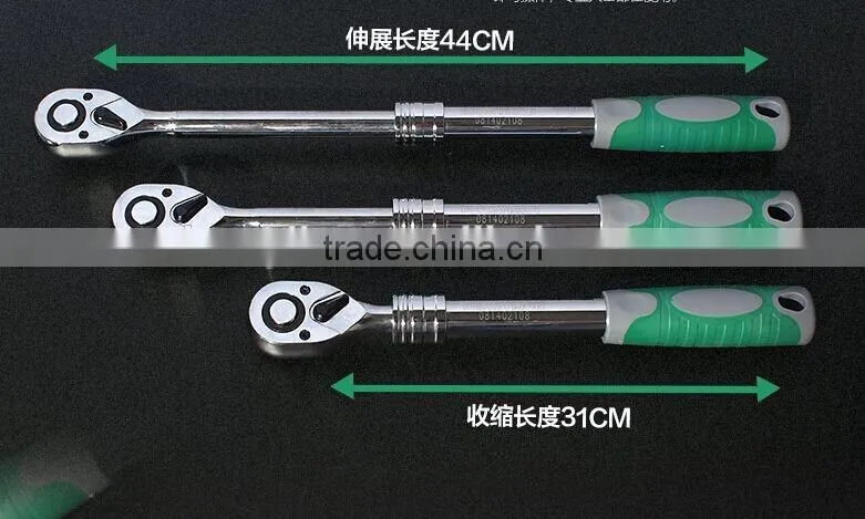 Berrylion quality ratchet wrench 1/2" Telescopic Ratchet Wrench CR-V Ratchet Wrench