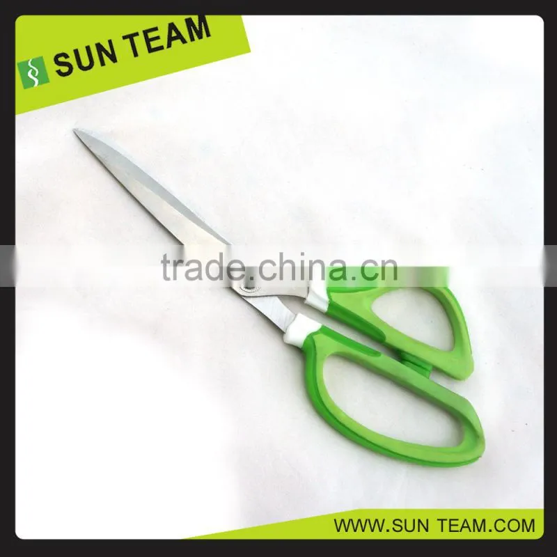 SC171 9-1/2" stainless steel green handle Sewing Scissors 2.0mm