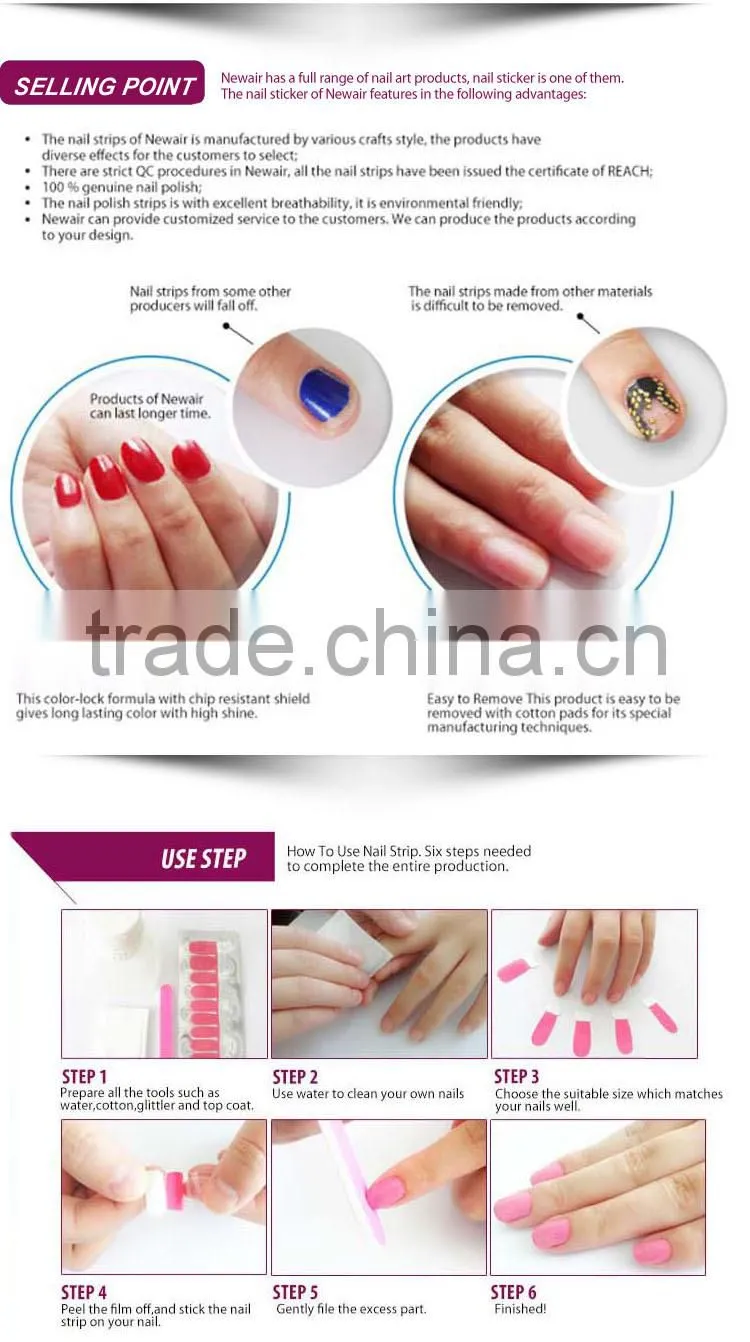 Night glow nails sticker in the dark print sticker glow in dark nail sticker