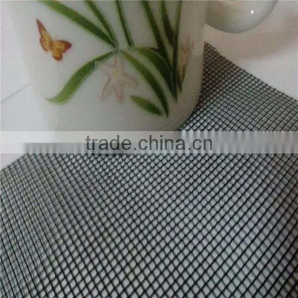 PVC coated fiberglass window screen