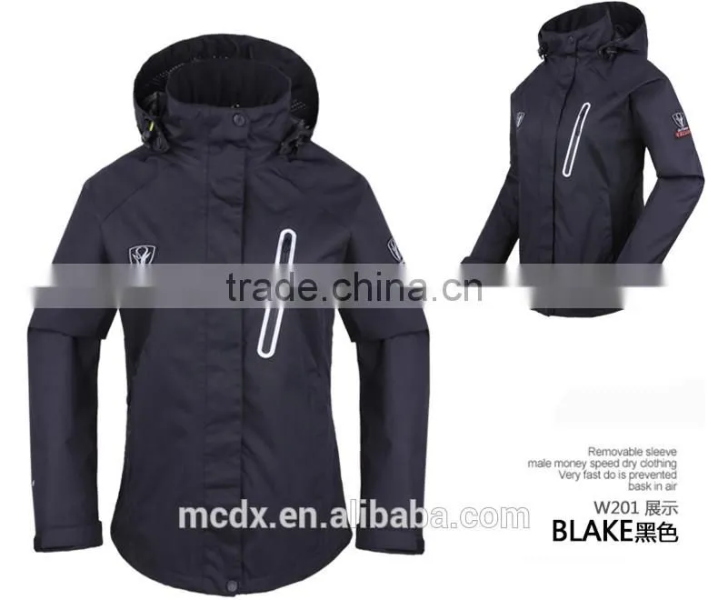 windproof and waterproof red outdoor ladies fishing jacket