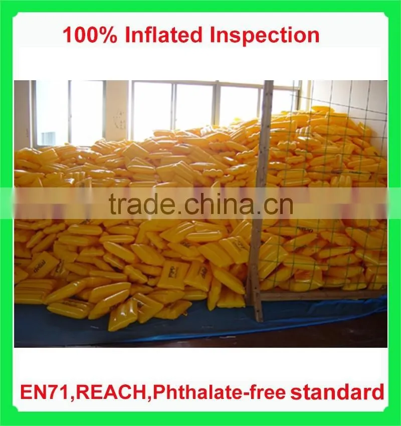 customised color inflatable beach pillow for promotion
