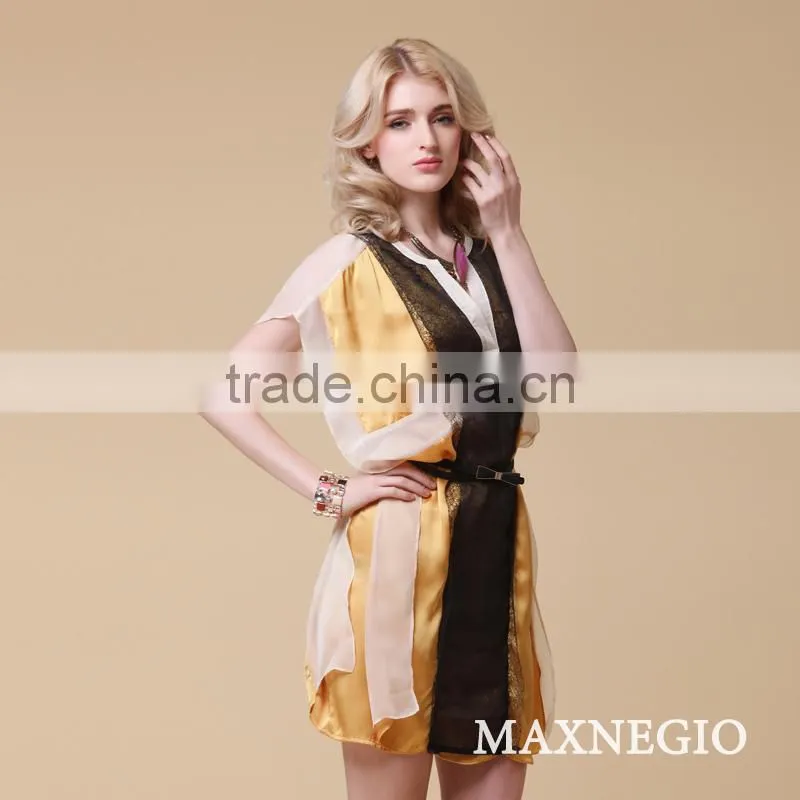 Beautiful cheap summer cotton Chinese dresses