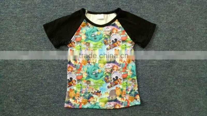 baby long sleeves raglan in Christmas high quality girl fall clothes remake