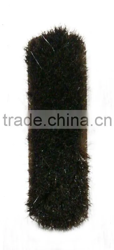 Horse hair beautiful shoe brush