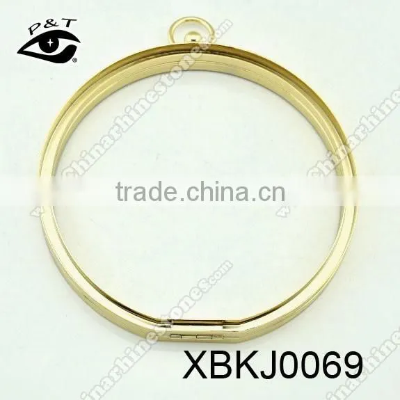 Round Shape Bronze Arch Metal Purse Hardware Frame Handmade Bags Accessories for Purse 15.5CM