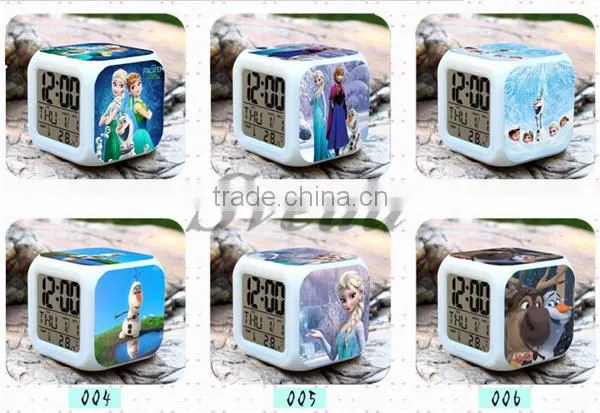 2015 Calendar LED Digital Clock Desktop Alarm Clock carpet alarm clock