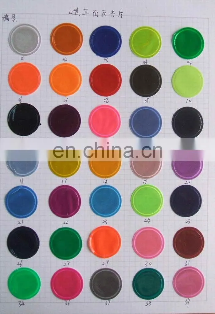 colorful PVC reflective sheeting,reflective material,reflective sheet
