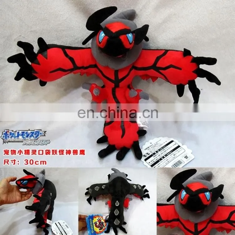 Anime Plush Red Eagle Pokemon Plush 30CM stuffed animal doll Cute Plush Wholesale Cos New Style