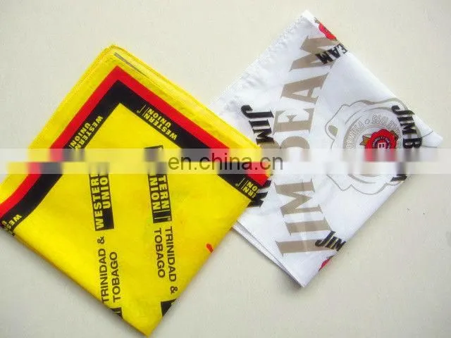 multifunctional bandana triangle bandana wrist bandana custom cotton headwear